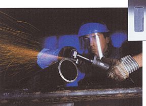 研磨机壳体把手